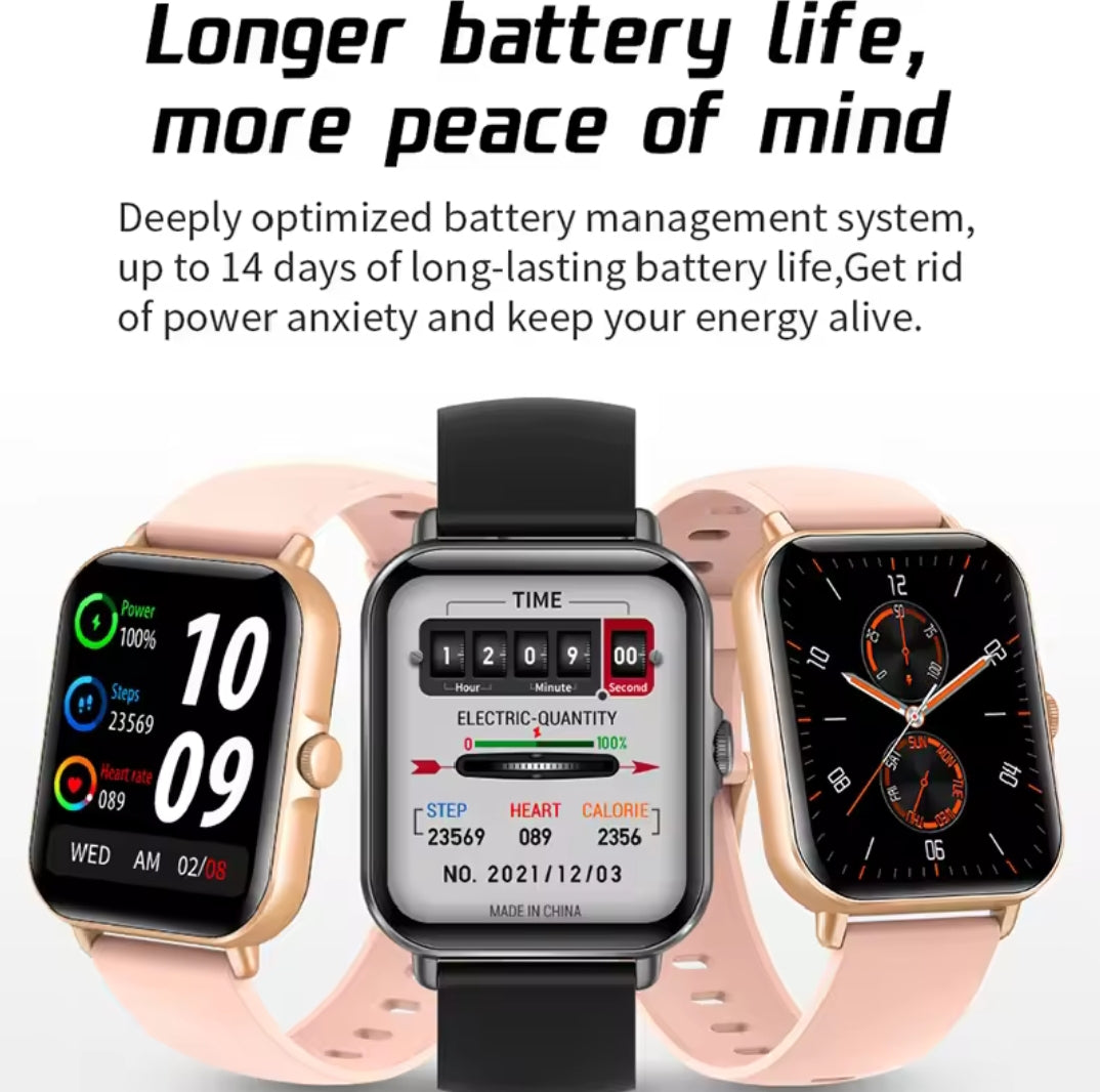 Sport montre inteligente fitness horloges moniteur de santé