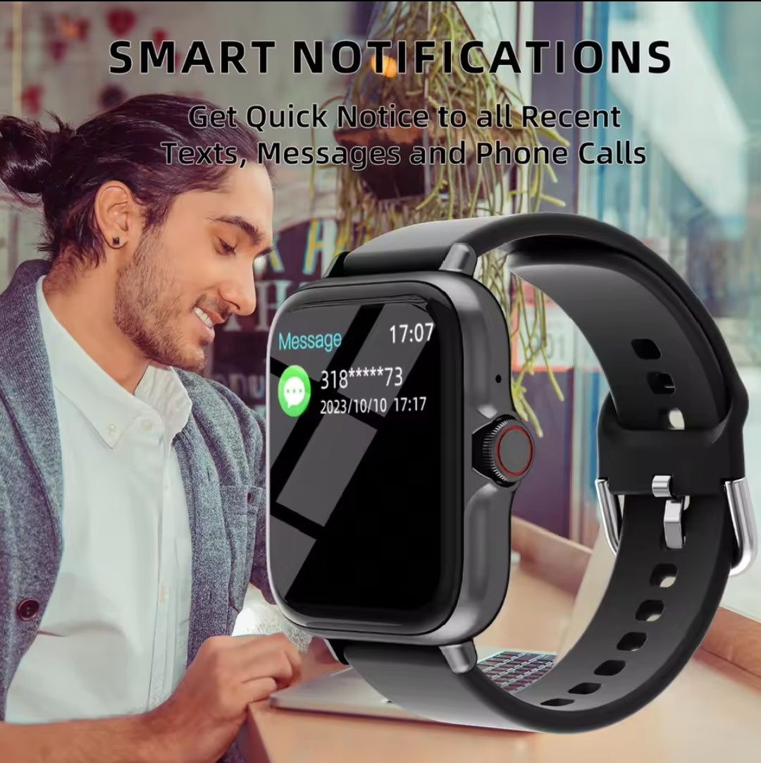 Montre Connectée Fitness – Suivi Santé & Notifications Intelligentes